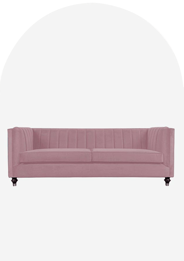 pink Double Seater Sofas
