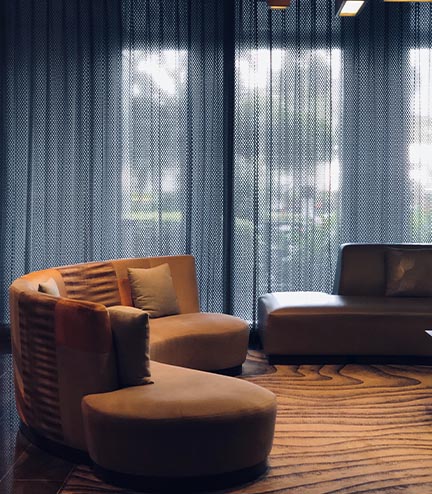 Custom Made Furniture in Dubai with Customised Curtains