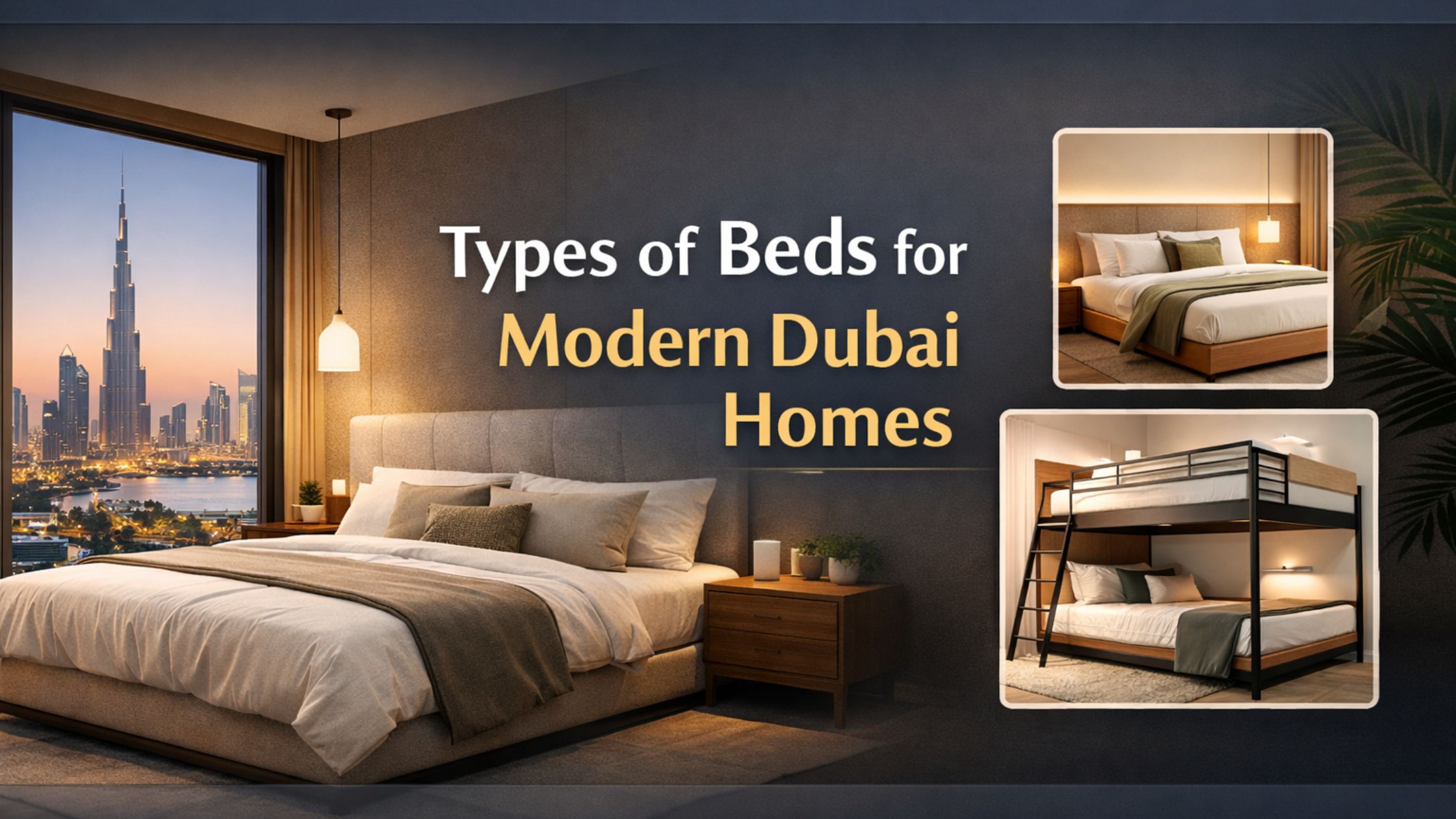 Types of Beds for Modern Dubai Homes – Which One Suits You?