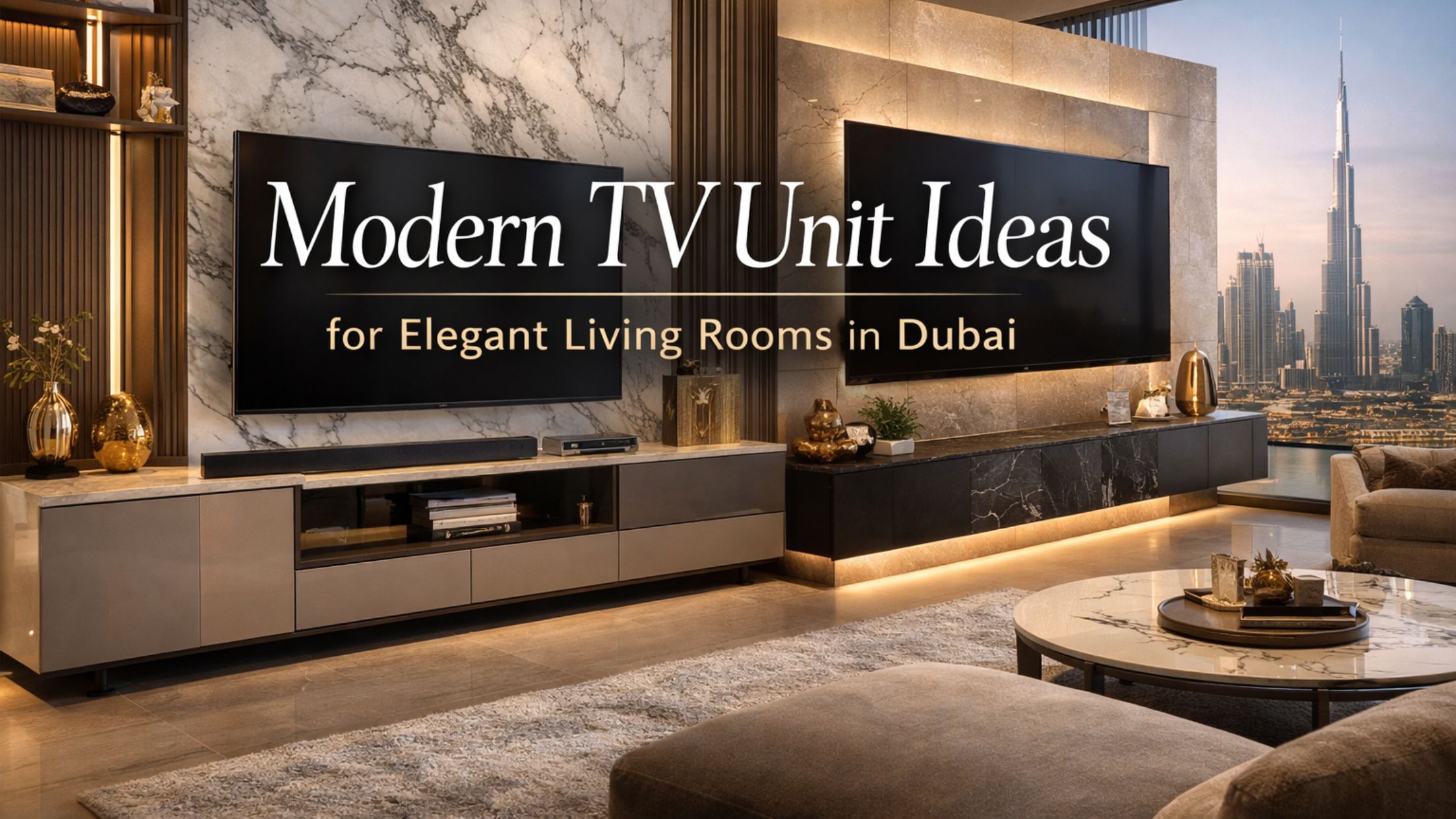 Modern TV Unit Ideas